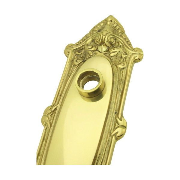 The Renovators Supply Inc. Solid Brass Door Push Plate Wayfair